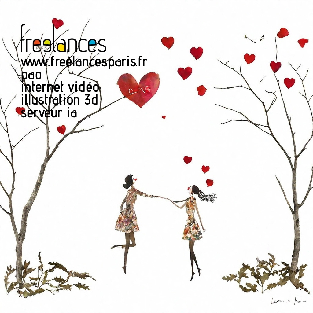 Pao mise en page internet vidéo illustration 3d serveur IA générative AI freelance paris studio de création magazines yrodweo0